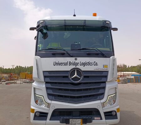 Universal Bridge Logistics branded truck